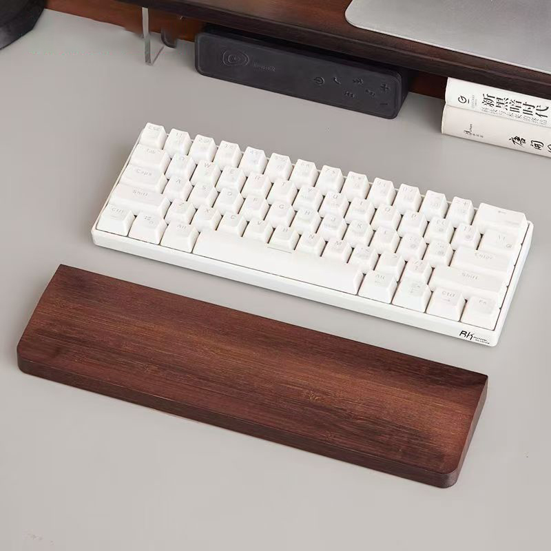 Wrist Rest Wood - Podkładka pod nadgarstek do klawiatury mechanicznej,