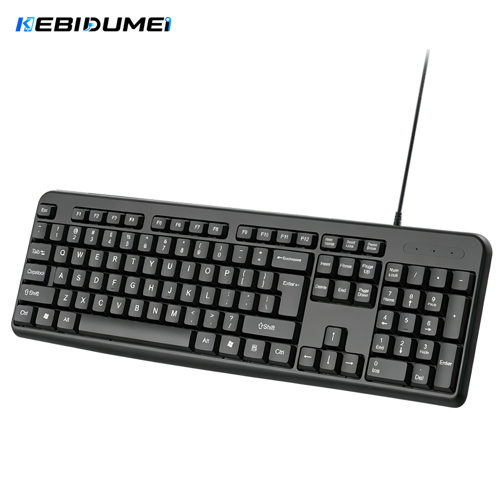 Gaming Keyboard Budget - KEBIDUMEI Klawiatura przewodowa USB 104 klawisze