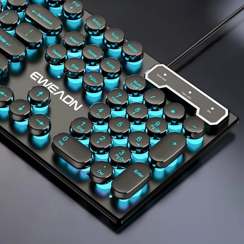 Gaming Keyboard Backlit - Zestaw klawiatura i mysz w stylu