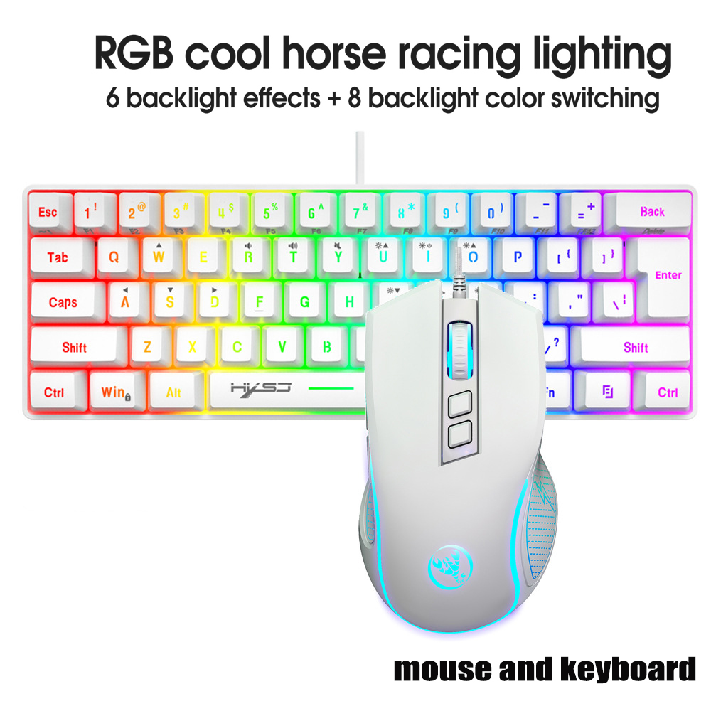 Gaming Keyboard And Mouse Wireless - Zestaw Klawiatura i Mysz Klawiatury dla