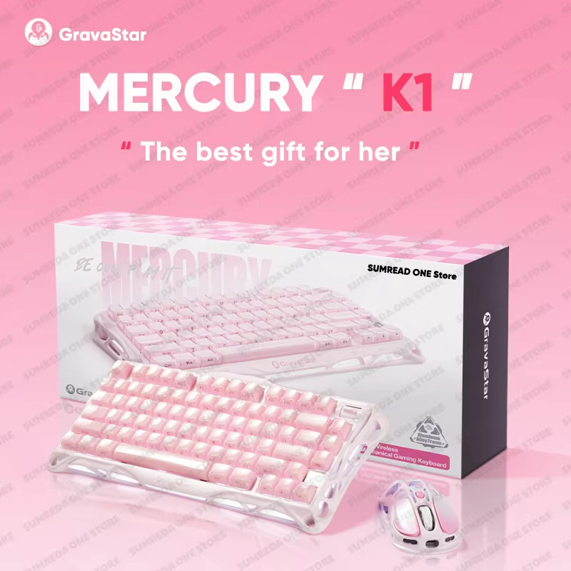 Gaming Keyboard Non Mechanical - Grava Star Mercury K1 Bezprzewodowa klawiatura