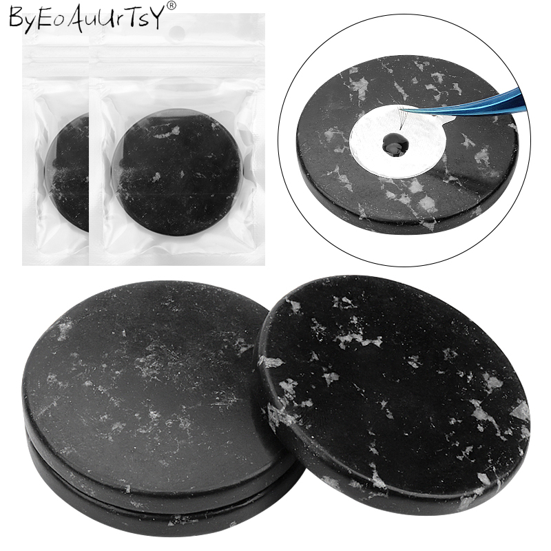 Gasket Mount Kit - Czarna uszczelka do przeszczepiania rzęs Okrągła
