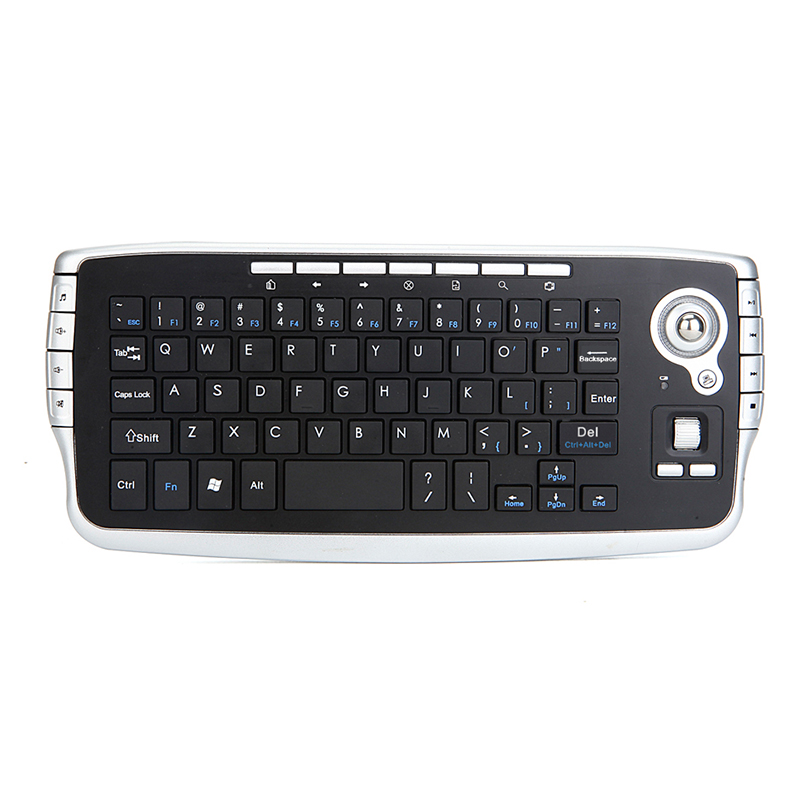 Gaming Keyboard Budget - Jomaa Przenośna bezprzewodowa klawiatura trackball USB