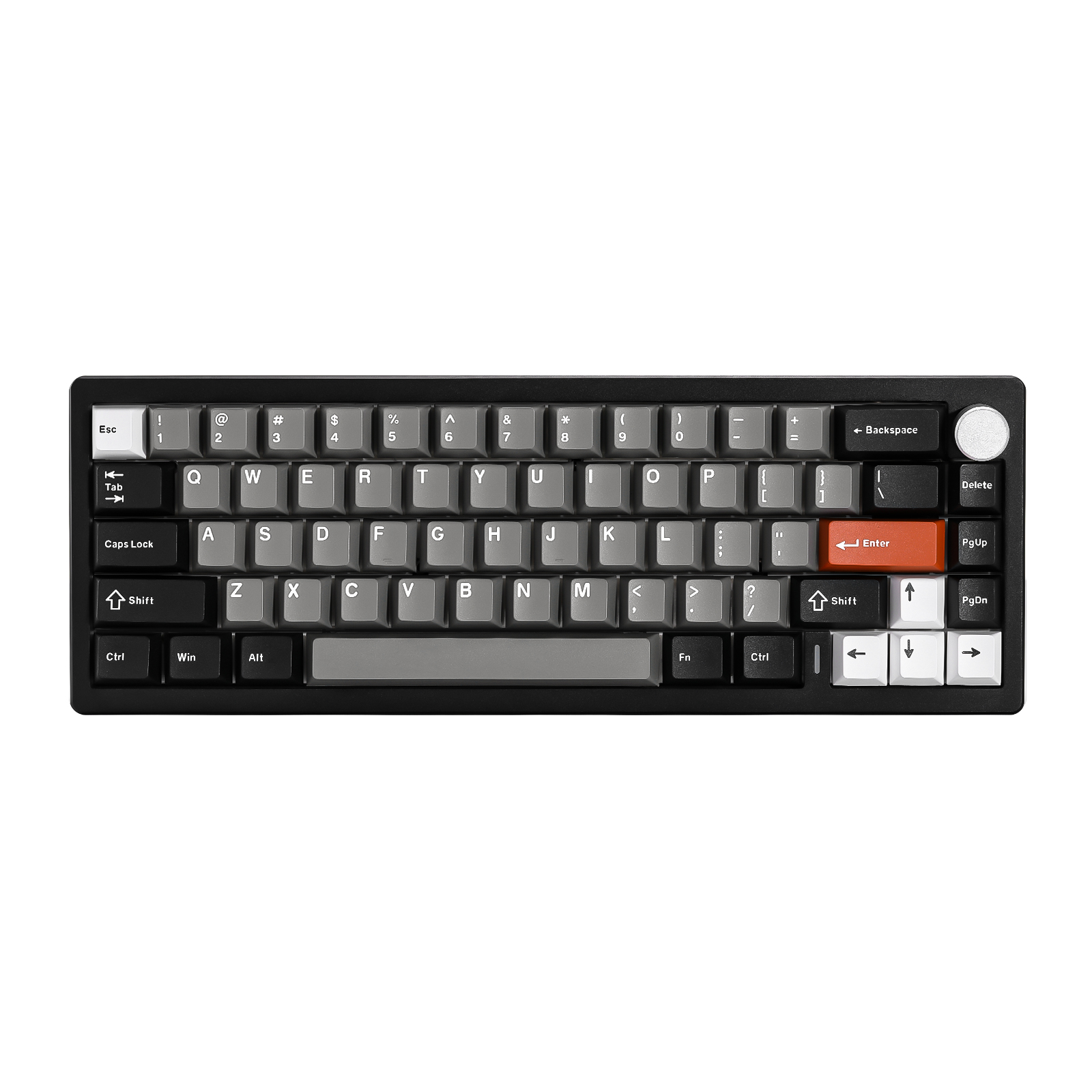 Gaming Keyboard Mobile - YUNZII AL68 Czarna Klawiatura Mechaniczna QMK/VIA,