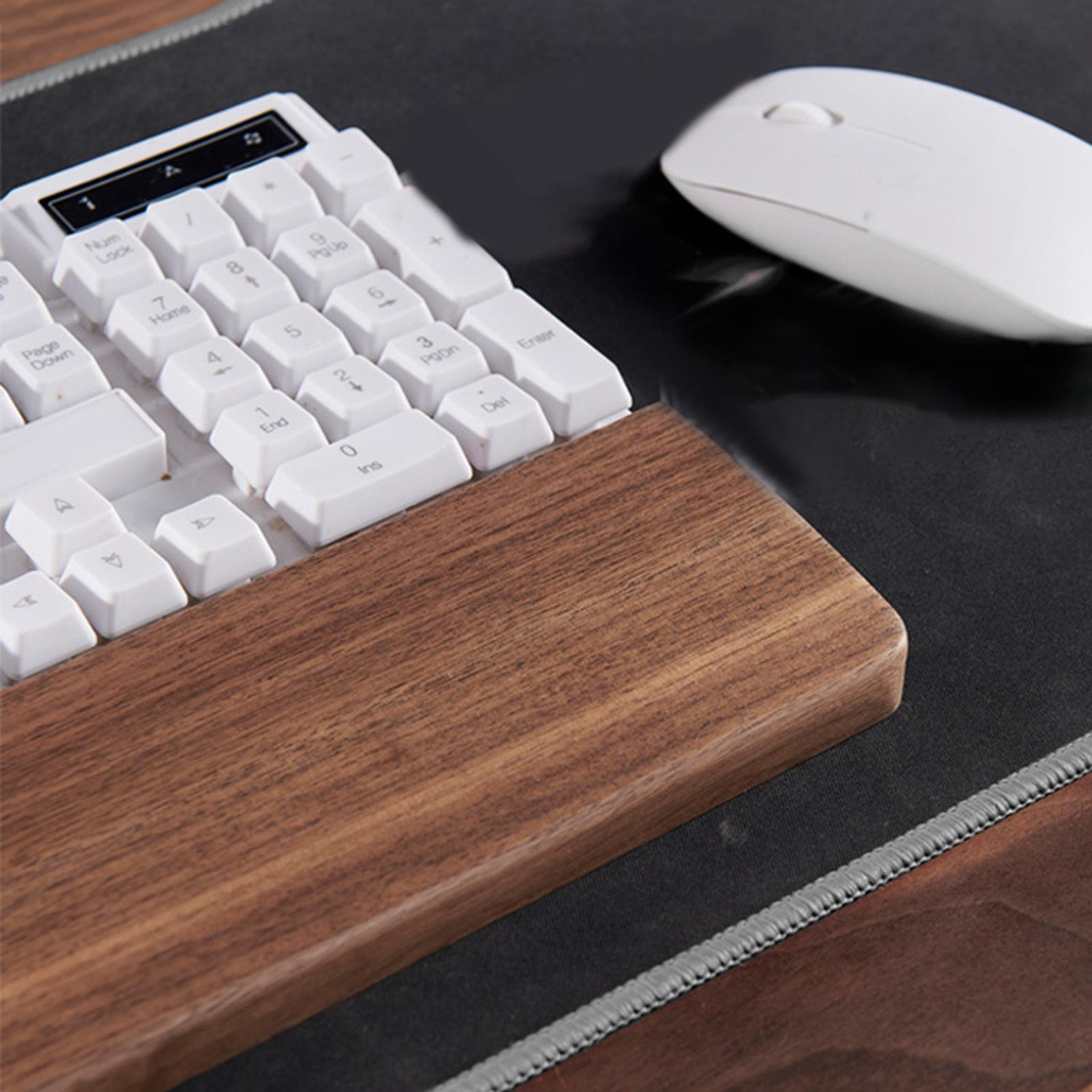 Wrist Rest Wood - Drewniana podkładka pod nadgarstek do klawiatury,