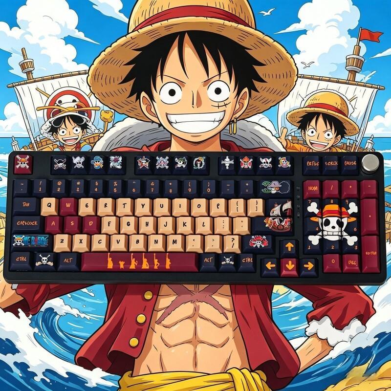 Gaming Keyboard He - Zestaw nakładek na klawisze BANDAI One