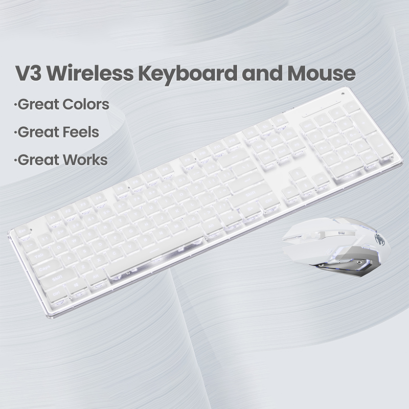 Bezprzewodowa klawiatura i mys – Gaming Keyboard And Mouse Wireless recenzja i cena
