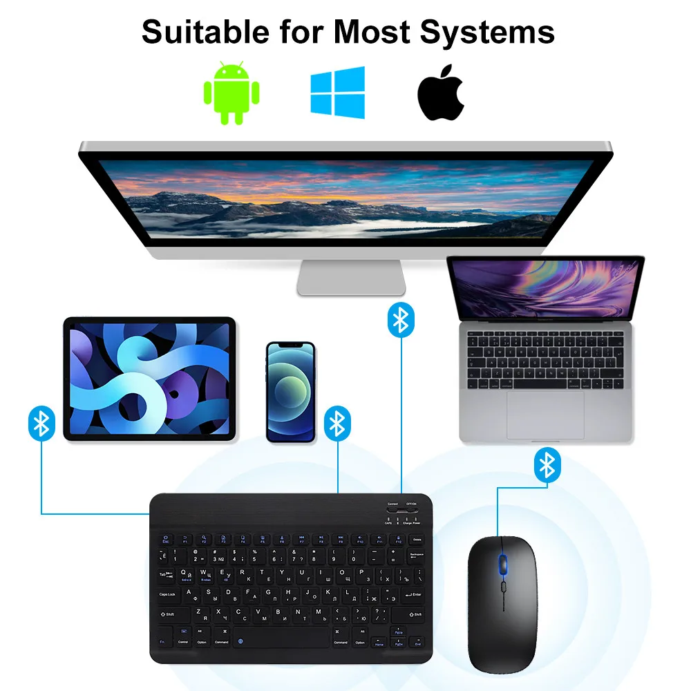 Nowa bezprzewodowa klawiatura  – Gaming Keyboard And Mouse Wireless recenzja i cena