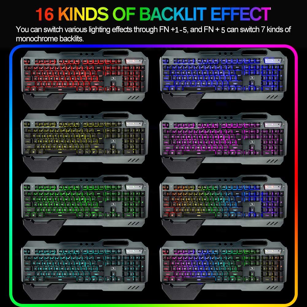 Bezprzewodowa klawiatura i mys – Gaming Keyboard Mouse Combo recenzja i cena