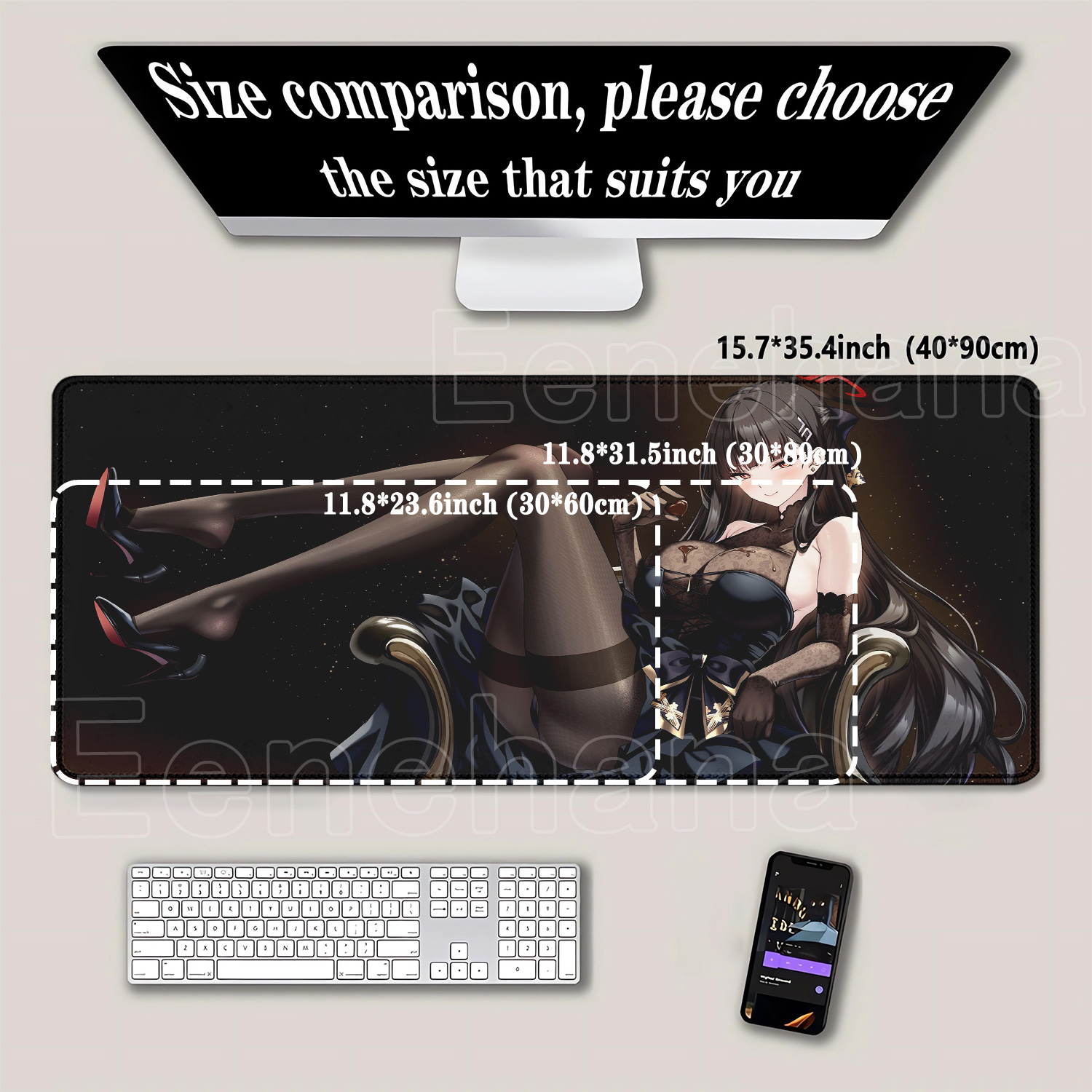 Podkładka pod mysz Gaming Blue – Gaming Keyboard Typewriter recenzja i cena
