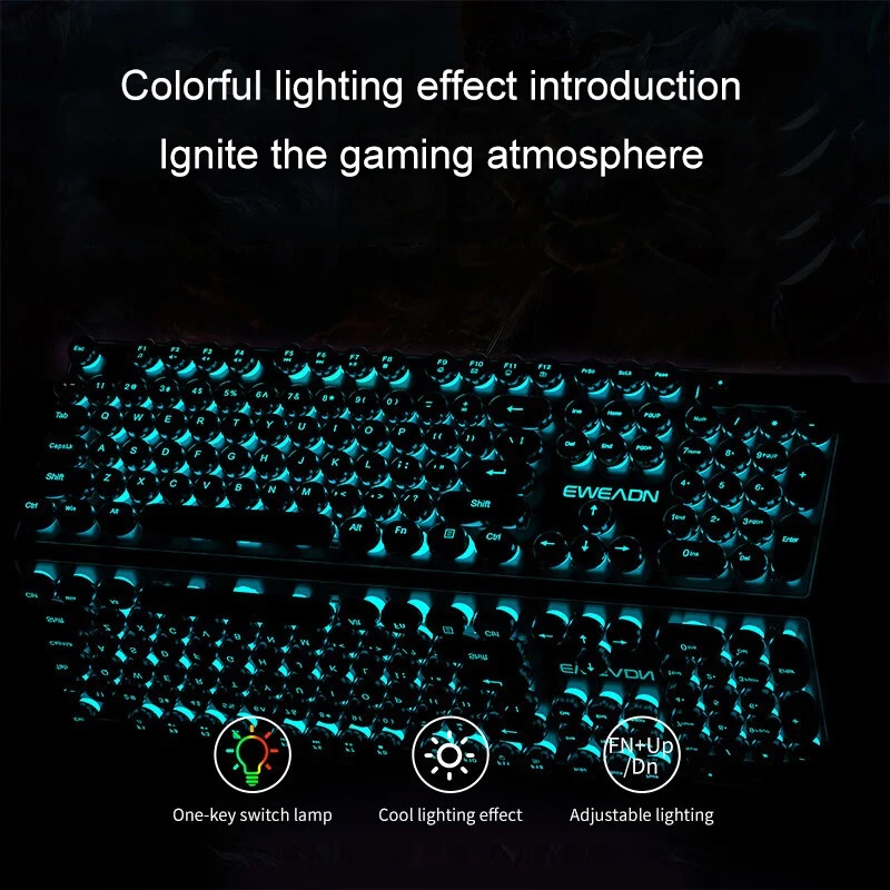 Zestaw klawiatura i mysz w sty – Gaming Keyboard Backlit recenzja i cena