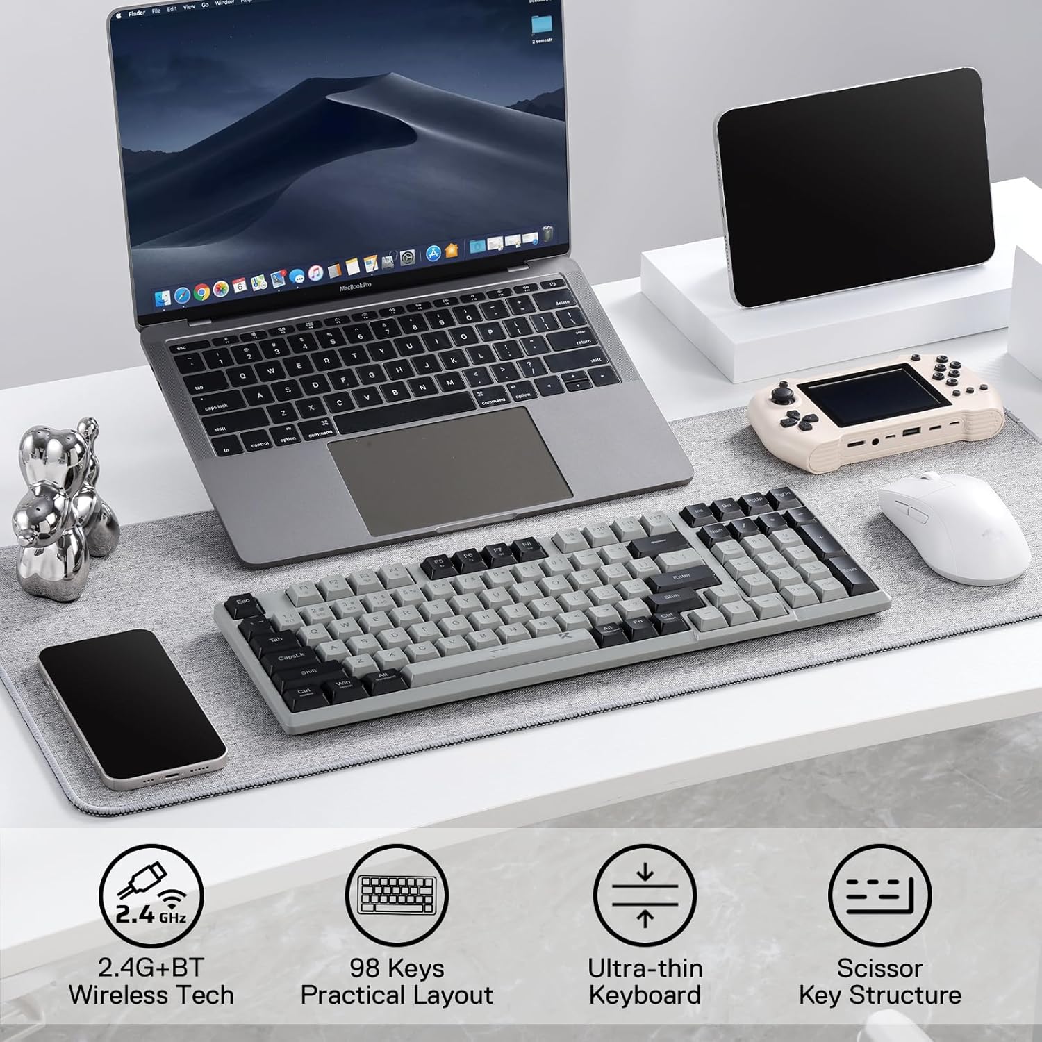 Redragon BK7114 Niskoprofilowy – Gaming Keyboard Mobile recenzja i cena