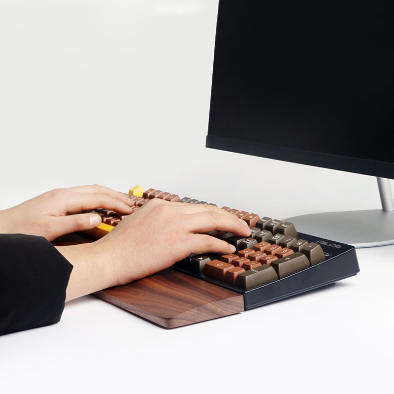 Jednoręczny orzech dębowy drew – Gaming Keyboard Number Pad recenzja i cena