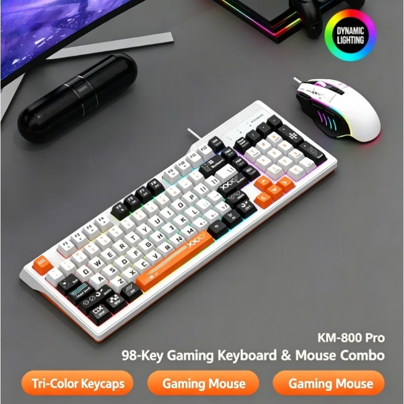 K8pro 3 w 1 Zestaw Gamingowy:  – Gaming Keyboard Mouse Combo recenzja i cena