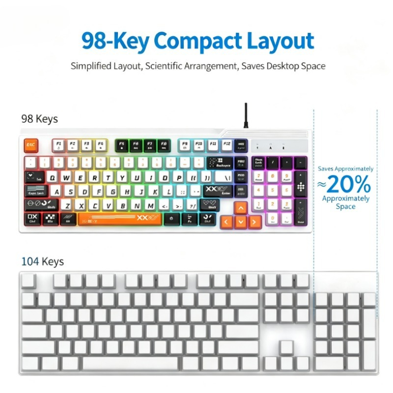 K8pro 3 w 1 Zestaw Gamingowy:  – Gaming Keyboard Mouse Combo recenzja i cena