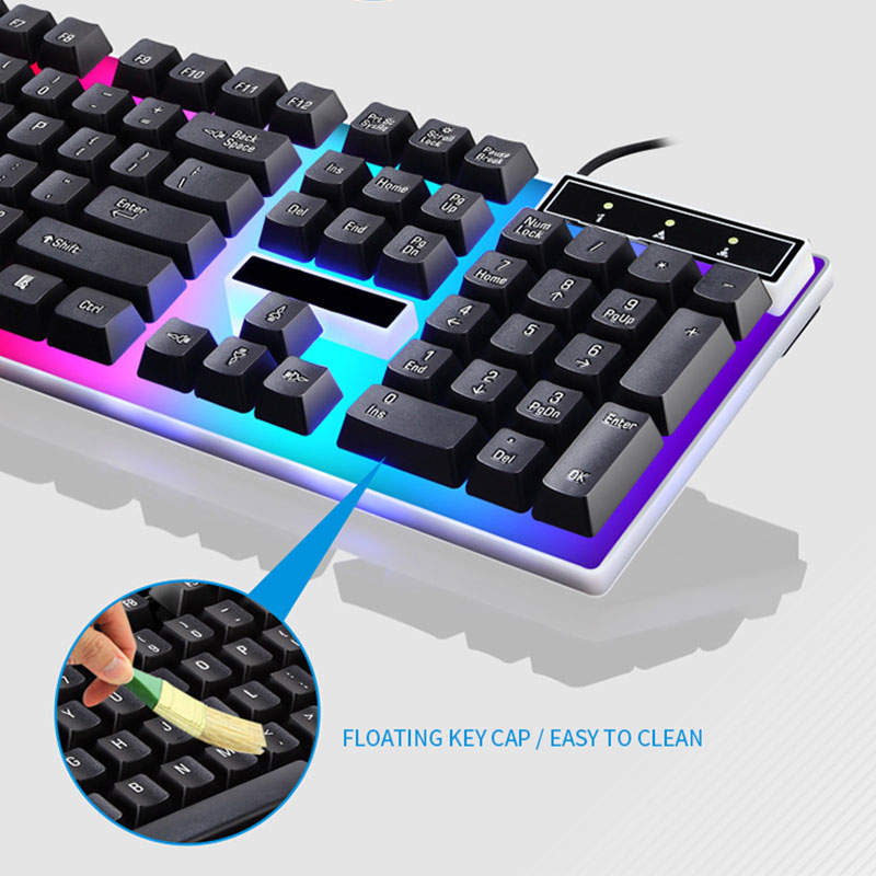 Klawiatura do gier RGB Zestaw  – Gaming Keyboard Mouse Combo recenzja i cena