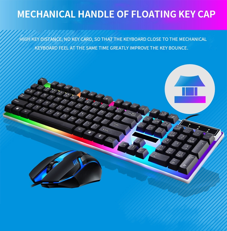 Klawiatura do gier RGB Zestaw  – Gaming Keyboard Mouse Combo recenzja i cena