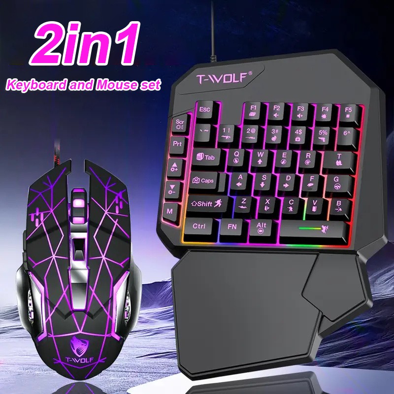FocusOnPC TF900 2-w-1 Konwerte – Gaming Keyboard Mouse Combo recenzja i cena