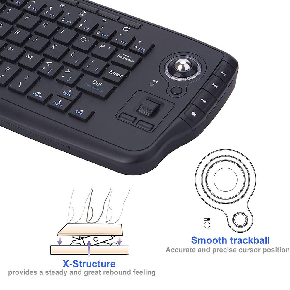 Jomaa Przenośna bezprzewodowa  – Gaming Keyboard Budget recenzja i cena