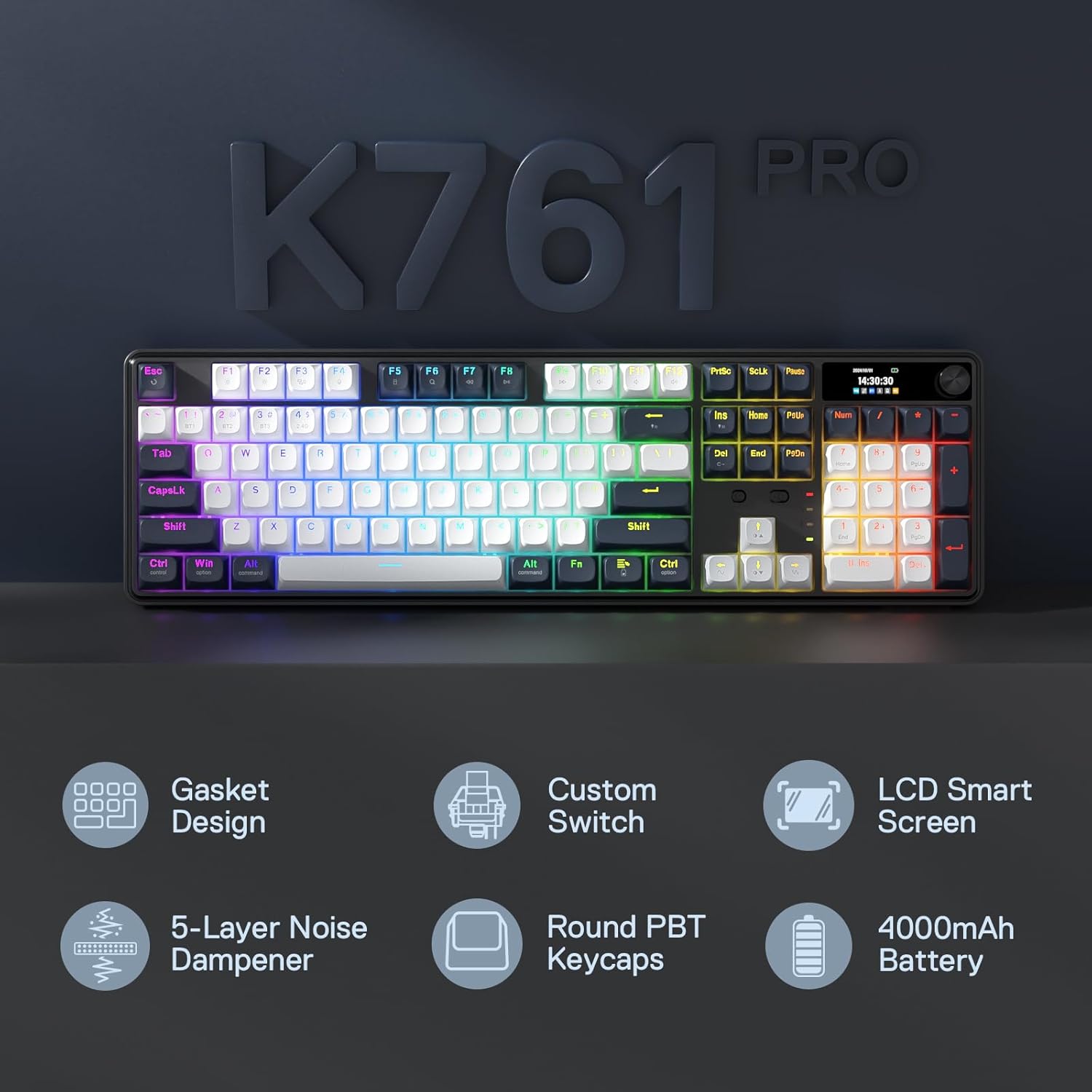Redragon K761 Bezprzewodowa Kl – Gaming Keyboard Mobile recenzja i cena