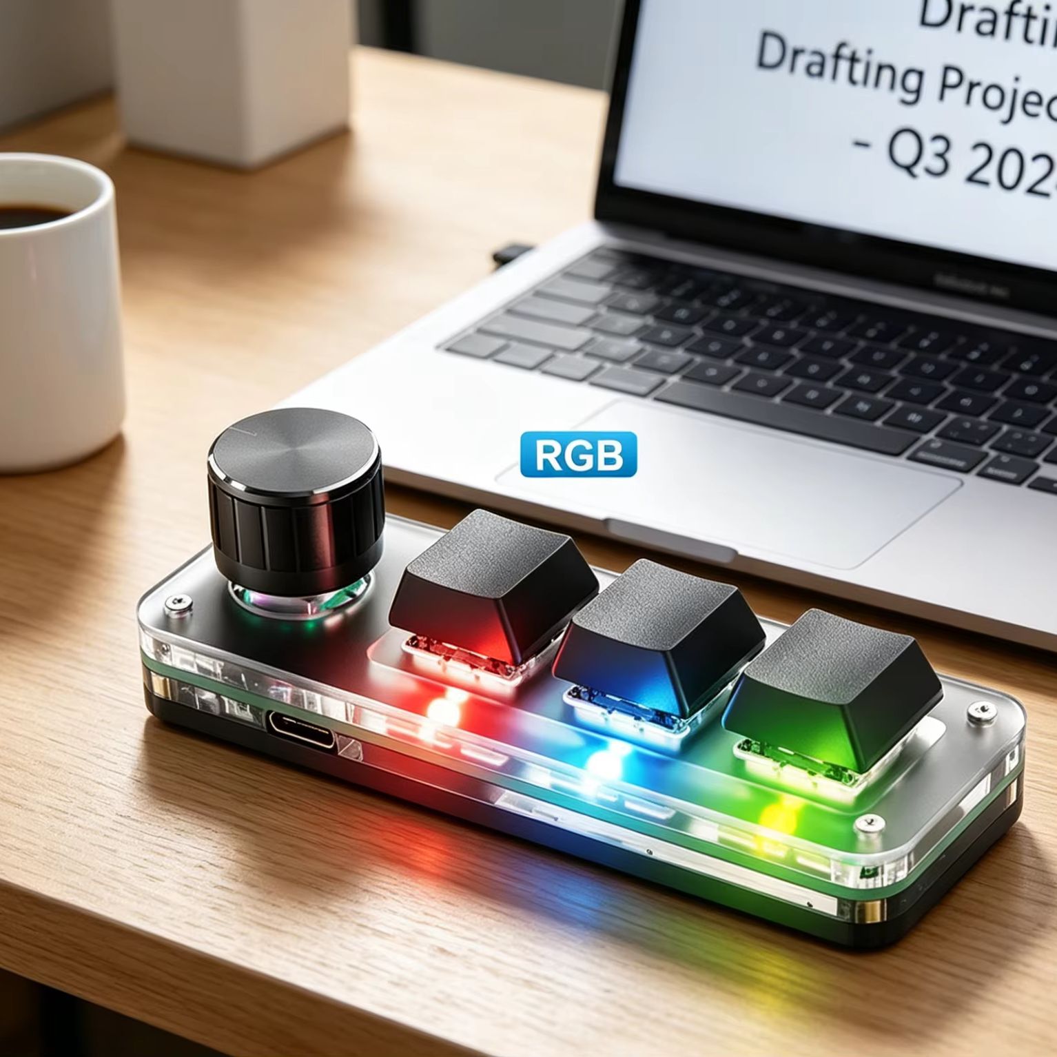 Programowalna klawiatura mecha – Gaming Keyboard No Number Pad recenzja i cena