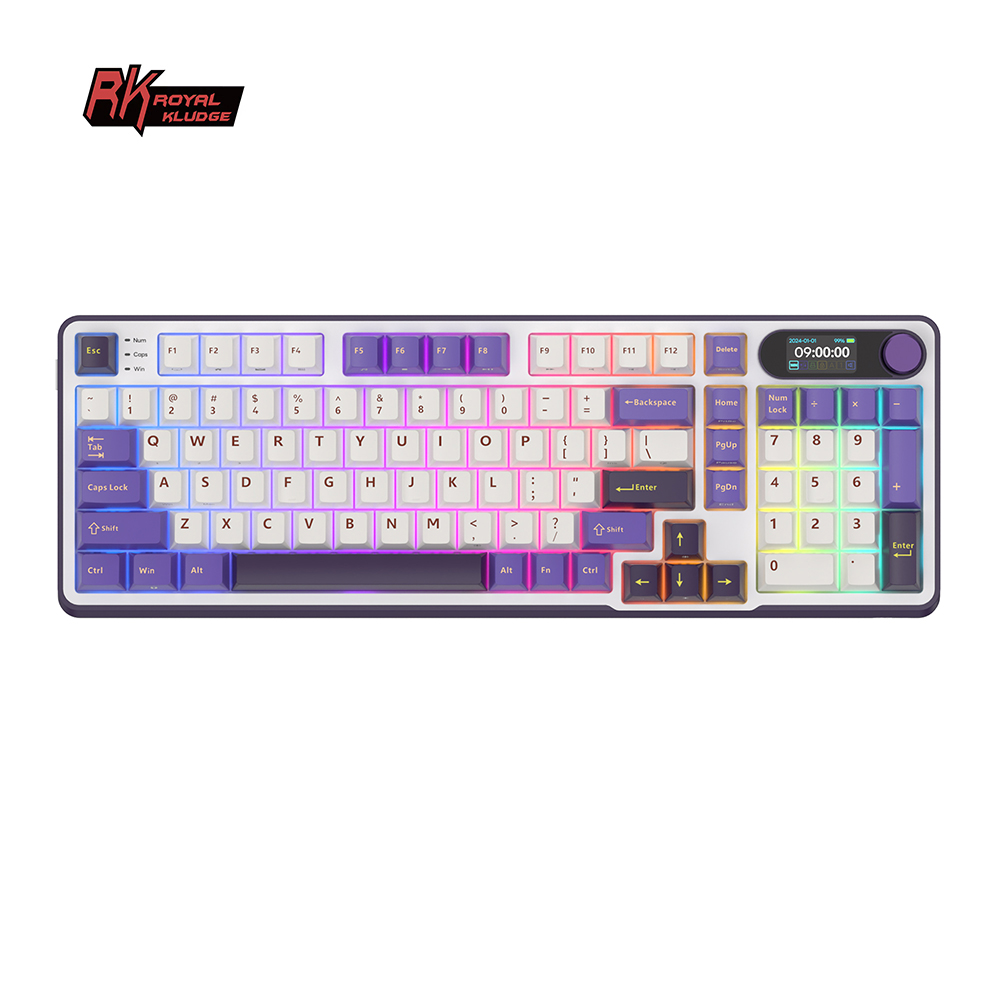 RK ROYAL KLUDGE S98 Bezprzewod – Gaming Keyboard Budget recenzja i cena