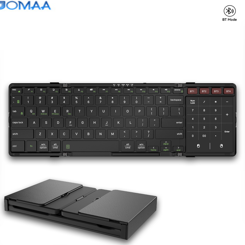 Składana klawiatura Bluetooth  – Gaming Keyboard Budget recenzja i cena